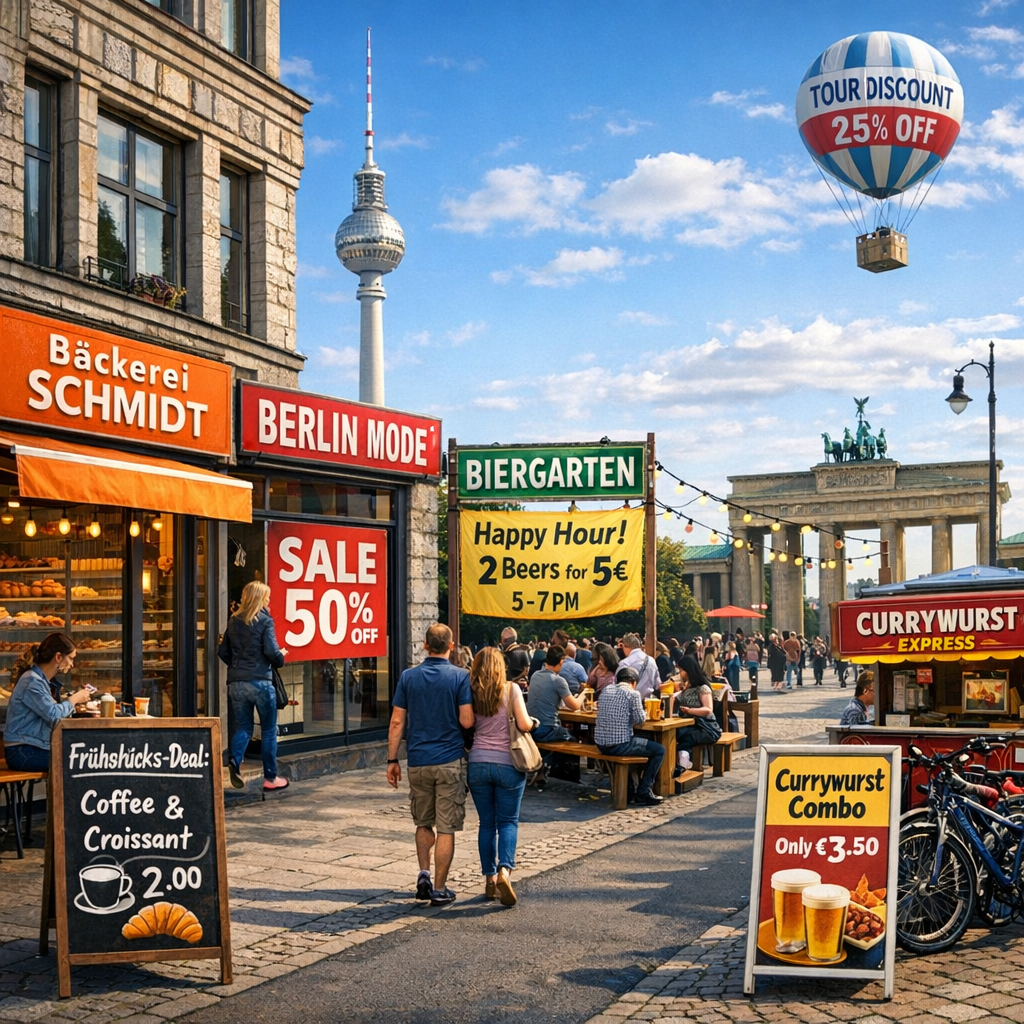 Entdecken Sie Berlins Beste Angebote: Exklusive Rabatte und Specials