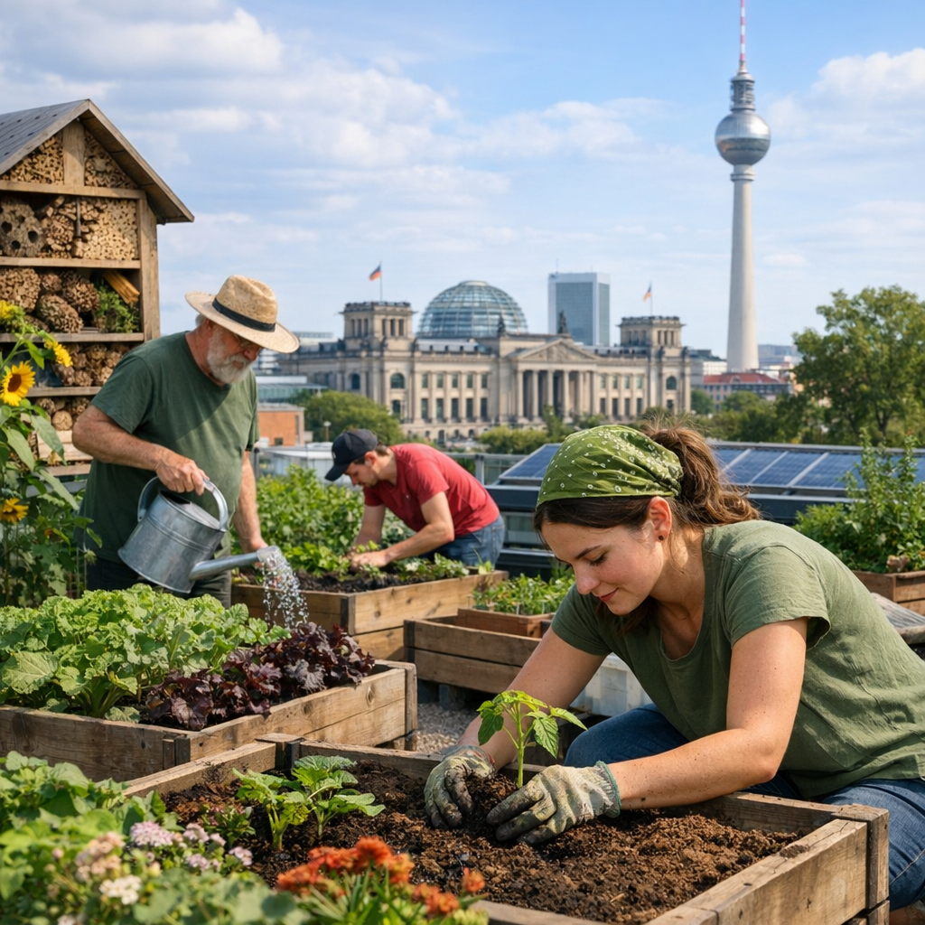 Berlin’s Green Initiatives: Combating Climate Change Through Urban Greening