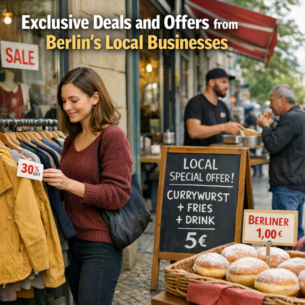 Exclusive Deals and Offers from Berlin’s Local Businesses