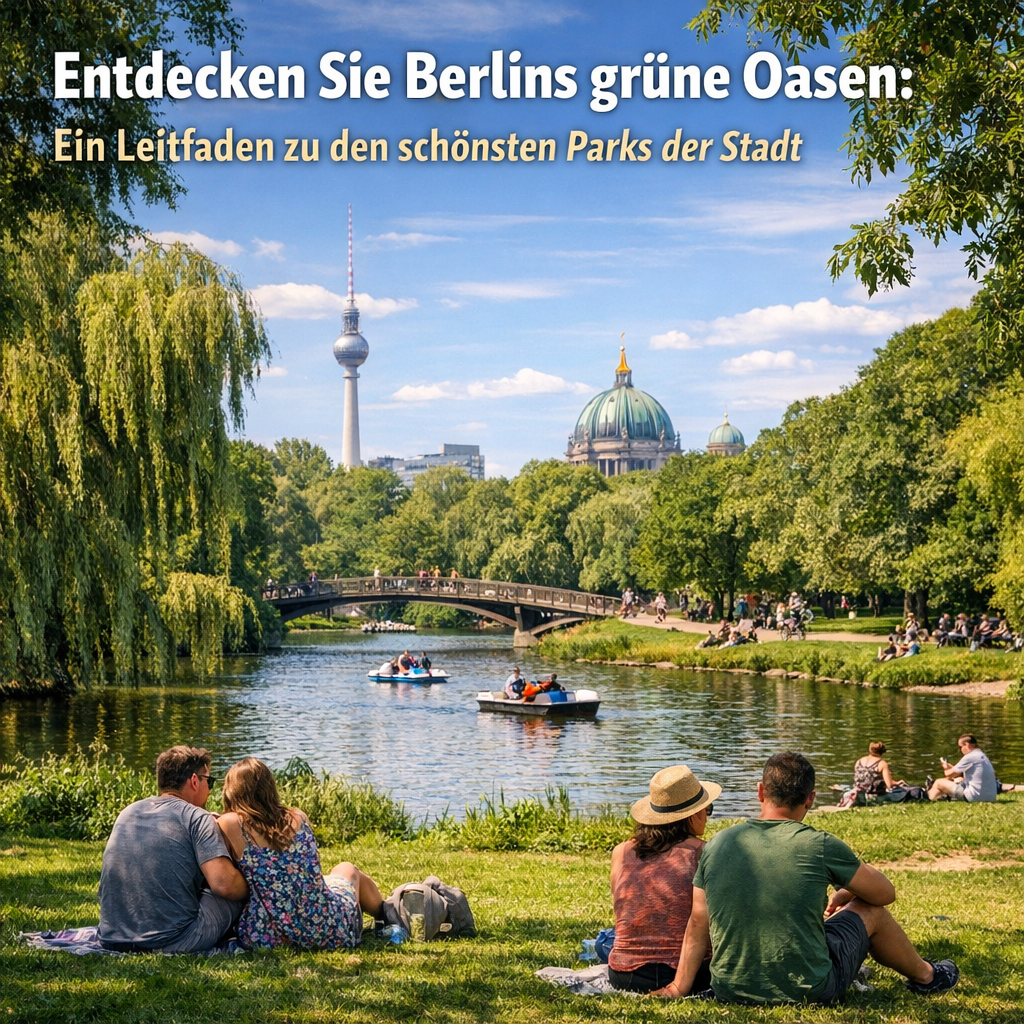 Entdecken Sie Berlins grüne Oasen: Ein Leitfaden zu den schönsten Parks der Stadt