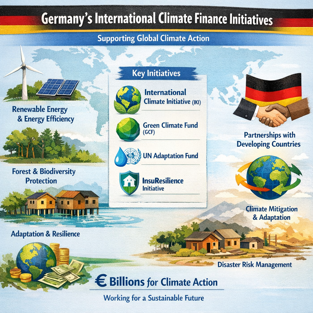 Germany’s Leadership in Global Climate Finance